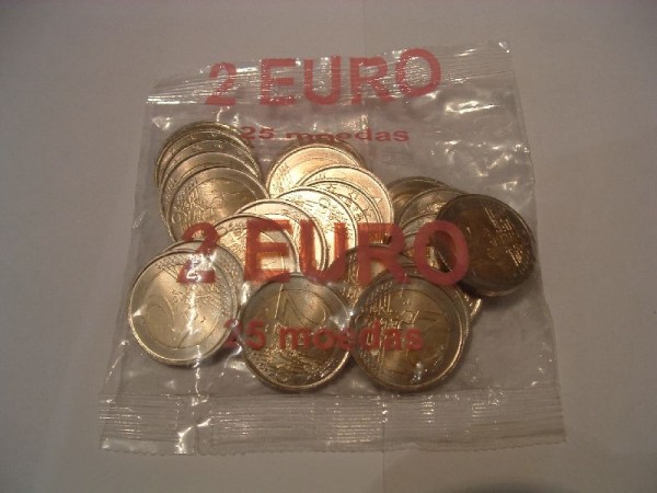 (afbeelding voor) 2 Euro 2003 UNC zak van 25 X